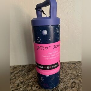 New Betsey Johnson 20 Oz. Stainless Steel Bottle